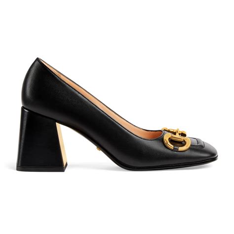 gucci horsebit-detailed suede pumps|gucci suede mid heel pump.